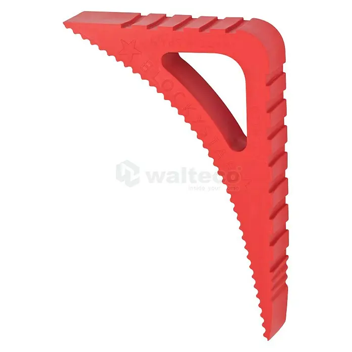 Tür- & Fensterstopper Blockystar - L x H: 78 x 20 mm, Rot - Linke Seitenansicht