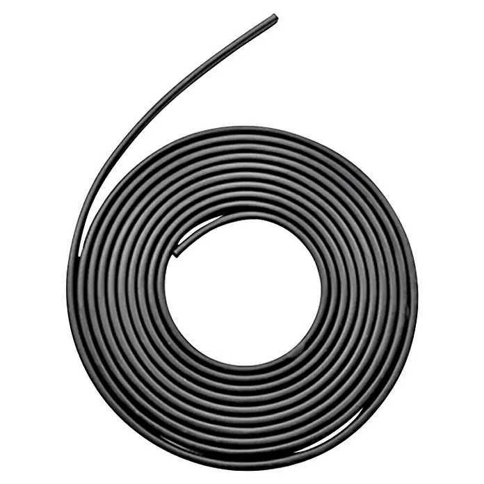 Dollex Selbstklebedichtung 012-04 - Schwarz, 5 m, Passend für: Spaltenbreiten 4 - 9 mm - Vorderansicht