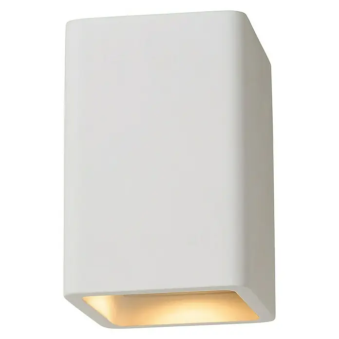 Lucide Gipsy Deckenleuchte - 35 W, L x B x H: 9 x 9 x 13,5 cm, Weiß, GU10 - Vorderansicht