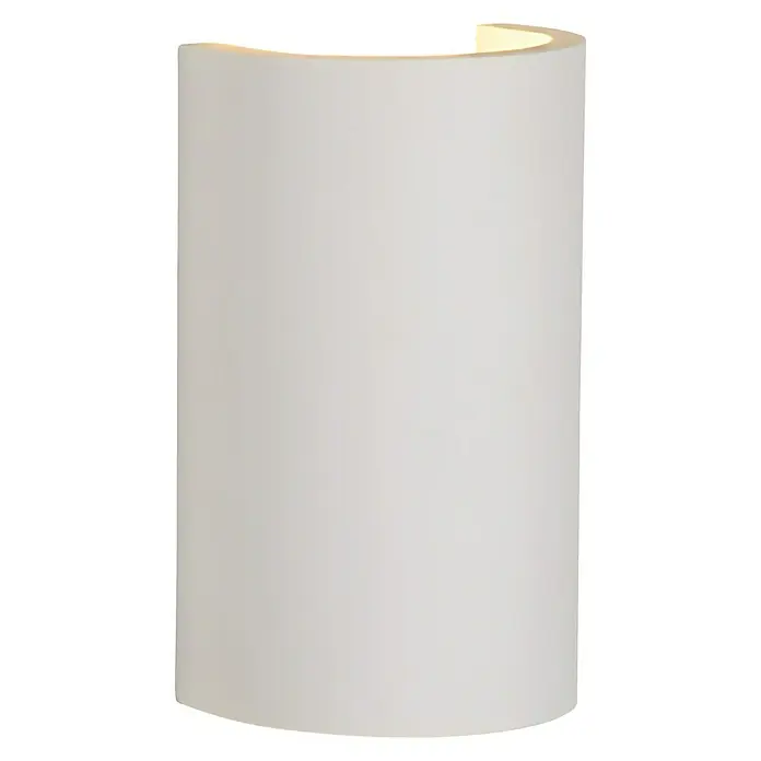 Lucide Gipsy Wandleuchte - 40 W, L x B x H: 13 x 15 x 12,8 cm, Weiß, G9 - Rechte Seitenansicht