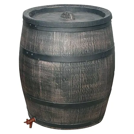 Regenspeicher Holzfass