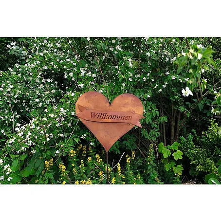 Ferrum Art Design  Gartendeko Rost Gartenstab