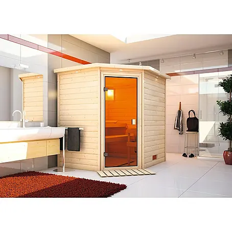 Karibu  Massivholzsauna Mia