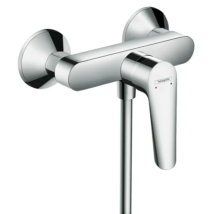 Hansgrohe Logis E Brausearmatur - Chrom, Glänzend - Linke Seitenansicht