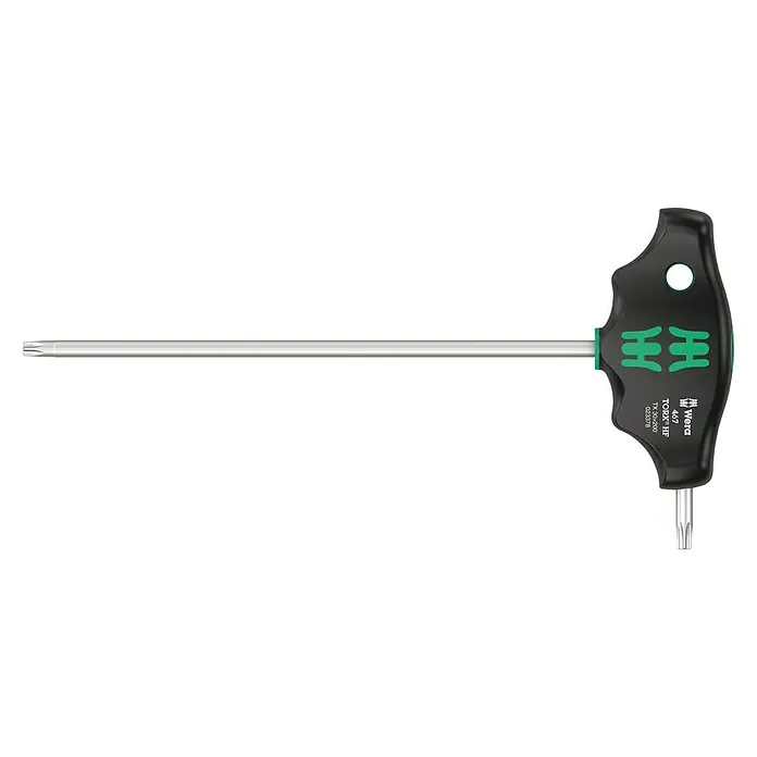 Wera Stiftschlüssel mit Quergriff 495 - Abtriebsgröße: 10 mm, Klingenlänge: 230 mm - Linke Seitenansicht