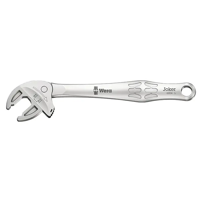 Wera Joker Rollgabelschlüssel 6004 - Schlüsselweite: 16 - 19 mm - Vorderansicht