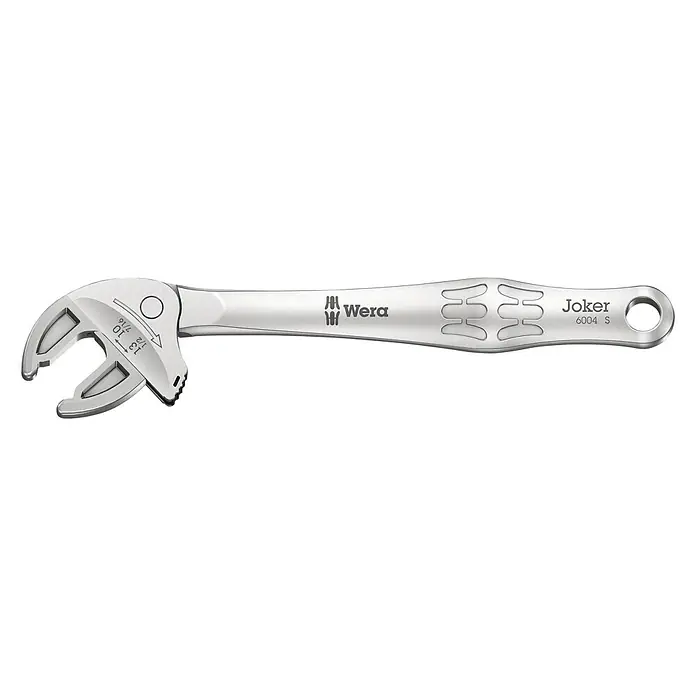 Wera Joker Rollgabelschlüssel 6004 - Schlüsselweite: 10 - 13 mm - Vorderansicht