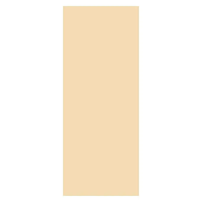 SanDesign Alu-Verbundplatte - 100 x 250 cm, Wheat Yellow - Vorderansicht