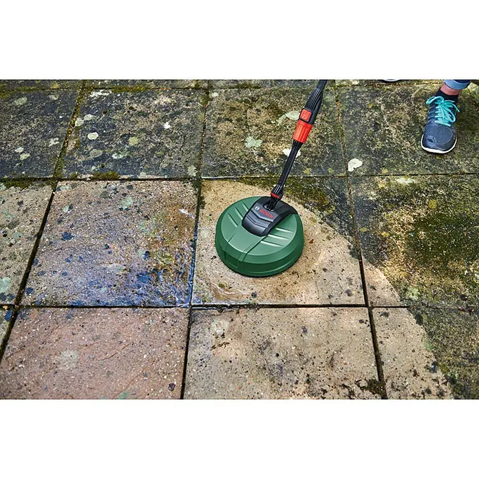 Bosch Limpiadora de superficies Multi Aquasurf 250 - Diámetro: 250 mm, Específico para: Hidrolimpiadora de alta presión Bosch serie Aquatak, Hidrolimpiadora de alta presión Bosch EasyAquatak 100, Hidrolimpiadora de alta presión Bosch EasyAquatak 120, Hidrolimpiadora de alta presión Bosch UniversalAquatak 125, Hidrolimpiadora de alta presión Bosch UniversalAquatak 130, Hidrolimpiadora de alta presión Bosch UniversalAquatak 135, Hidrolimpiadora de alta presión Bosch AdvancedAquatak 160 - Foto ambiente