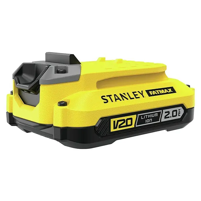 Stanley FatMax Batería SFMCB202 - 18 V, 2 Ah - Vista de perfil izquierdo