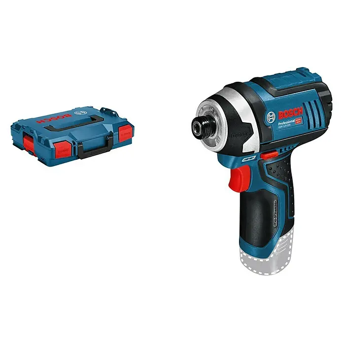 Bosch Professional Llave de impacto giratoria de batería GDR 12V-105 - 12 V, Sin batería, Número de revoluciones de marcha en vacío: 2.600 r.p.m. - Vista de perfil derecho