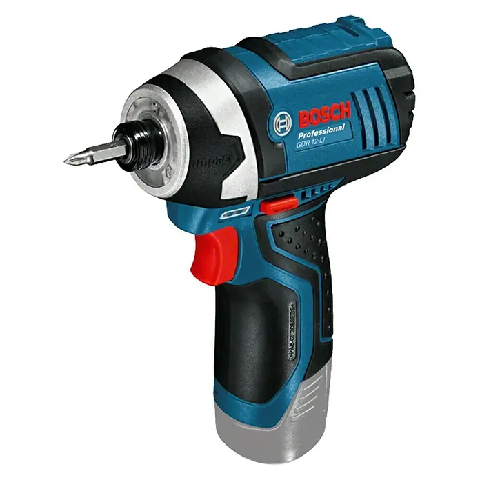 Bosch Professional Llave de impacto giratoria de batería GDR 12V-105 - 12 V, Sin batería, Número de revoluciones de marcha en vacío: 2.600 r.p.m. - Vista de perfil derecho