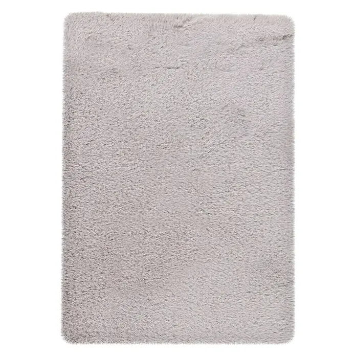 Kupaonski tepih Happy - 40 x 60 cm, Srebrne boje - Pogled s gornje strane