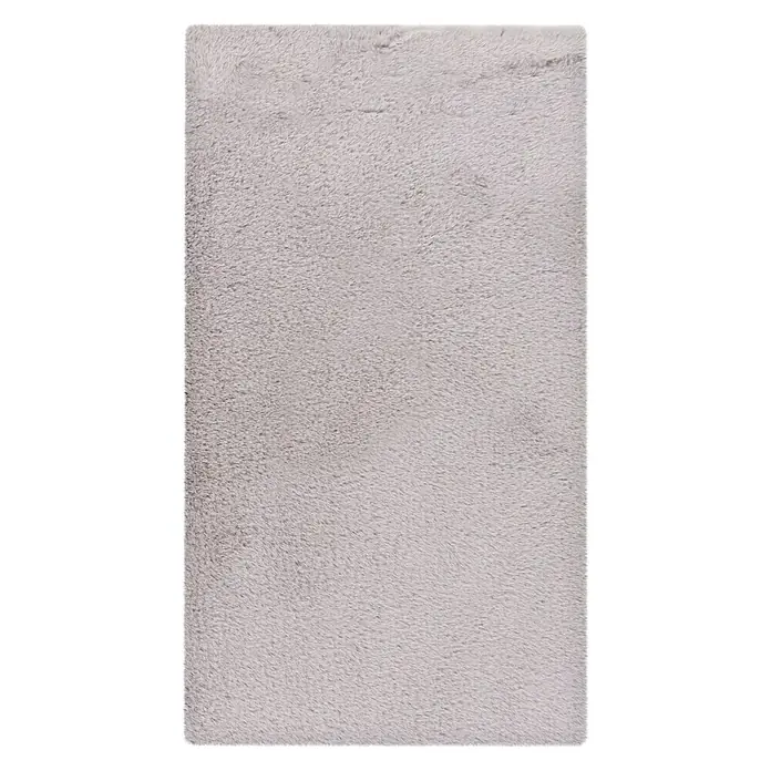 Kupaonski tepih - 50 x 90 cm, Srebrne boje - Pogled s gornje strane
