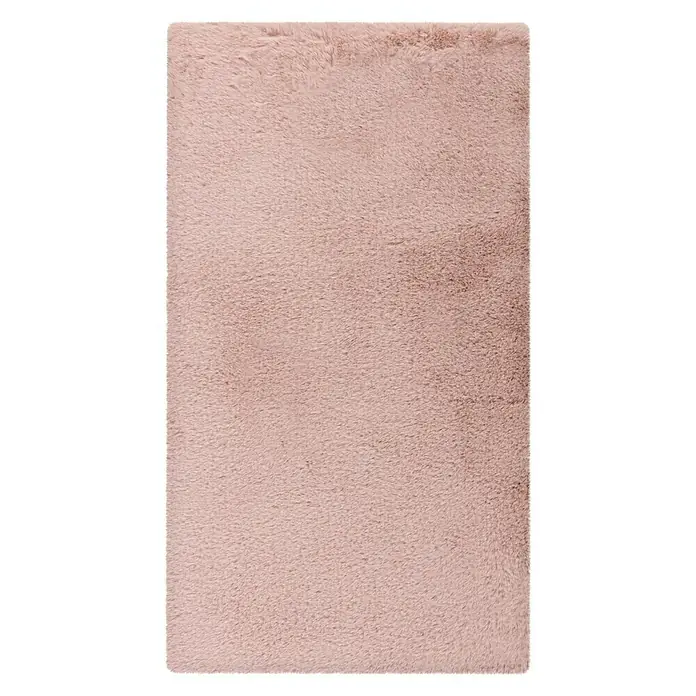 Kupaonski tepih - 50 x 90 cm, Roze boje - Pogled s gornje strane