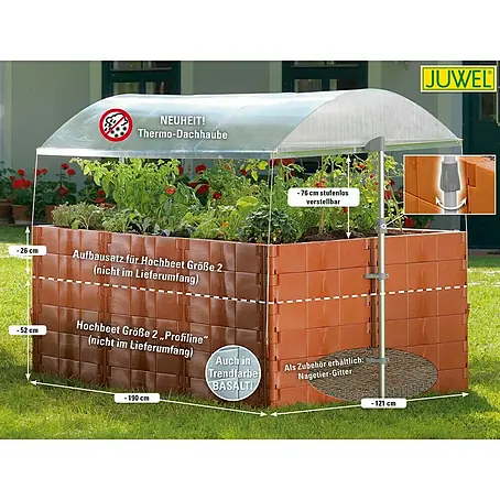Juwel  Hochbeet-Abdeckung