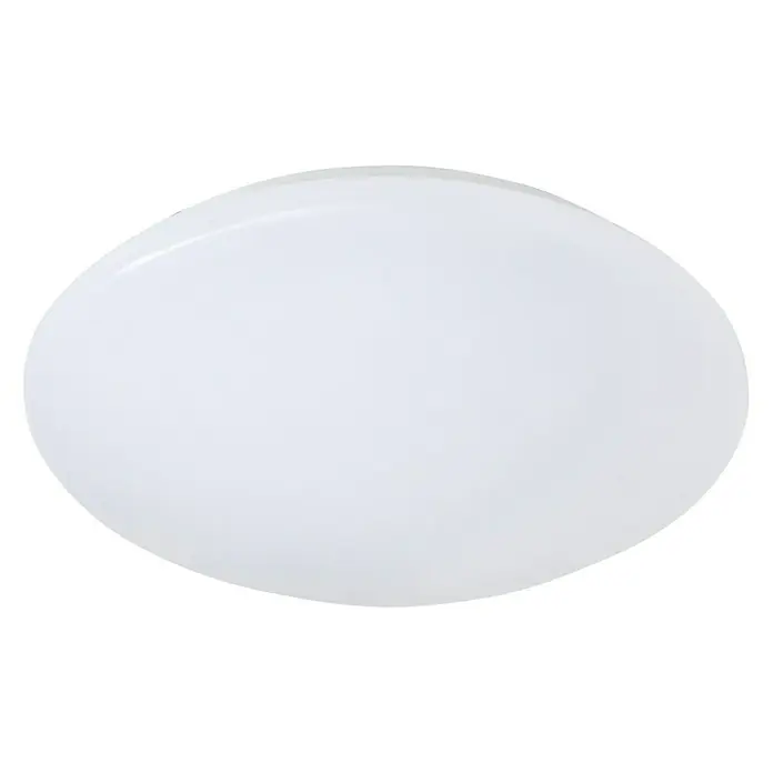 Trio Lighting Plafón LED redondo Putz - 12 W, Ø x Al: 280 mm x 28 cm, Blanco, Blanco cálido - Vista angular