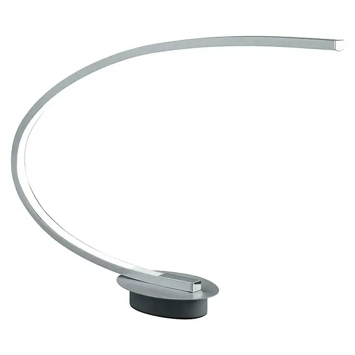 Trio Lighting Lámpara de sobremesa LED Solo - 6,5 W, L x An x Al: 11 x 43 x 44 cm, Aluminio, Blanco cálido - Vista de perfil izquierdo