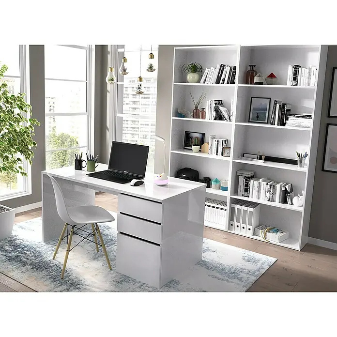 Mesa de escritorio DJ - L x An x Al: 50 x 79 x 79 cm - Foto ambiente