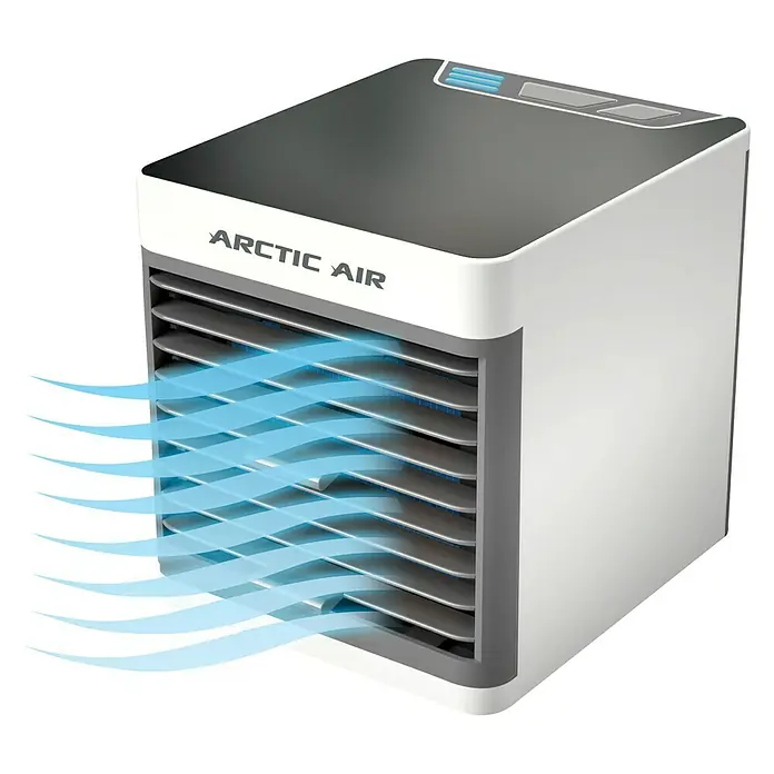 Climatizador evaporativo Arctic Air Ultra - Blanco, 24,8 cm, Tanque de agua - Vista angular