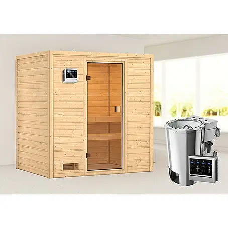 Karibu  Massivholzsauna Selena