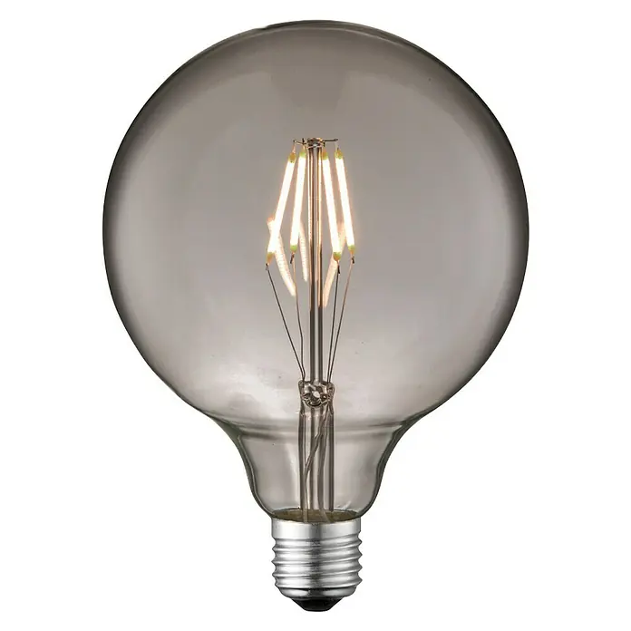 Home Sweet Home Ledlamp Smoke - E27, 4 W, G125, 40 lm - Vooraanzicht