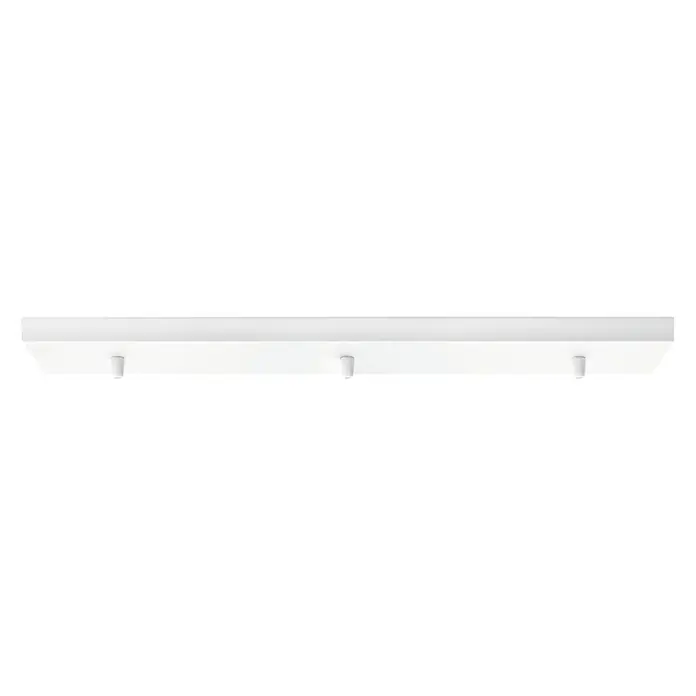 Home Sweet Home Plafondhouder voor lamp - 3 voudig, Wit - Vooraanzicht