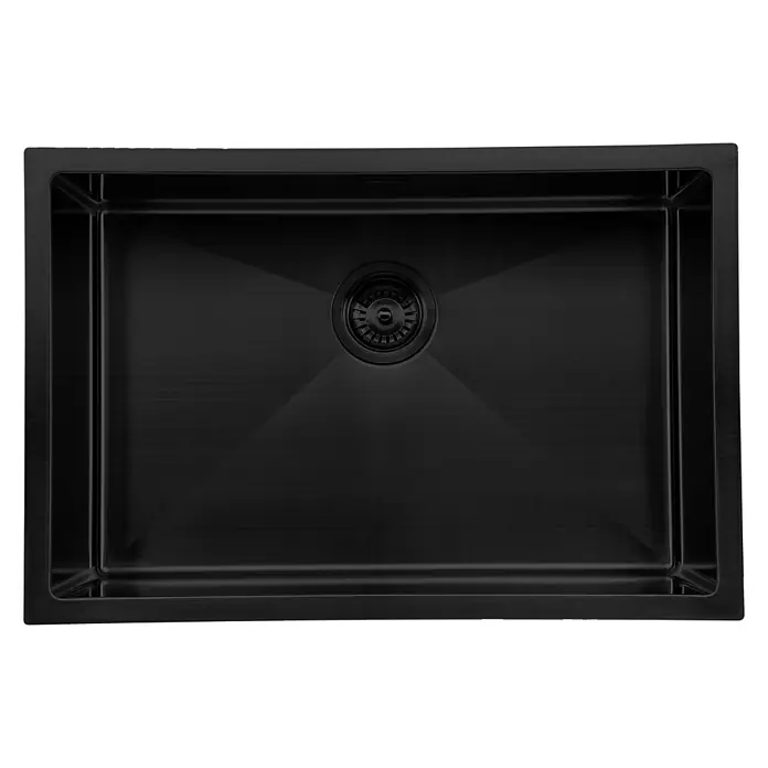 Fregadero encastrable Urano - 45,7 x 68,6 cm, Antracita - Vista superior