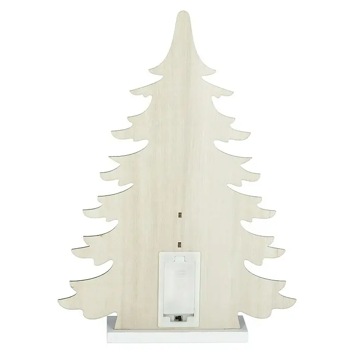 Luz de Navidad LED - Oro, 25,5 x 5 x 35 cm - Vista trasera
