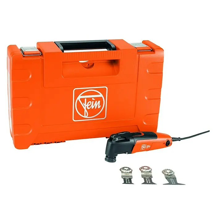 Fein MultiMaster Višenamjenski alat MultiMaster MM 300 Plus Start - 250 W, Kut oscilacija: ± 1,6°, Sustav STARLOCK-Plus - Pogled sprijeda