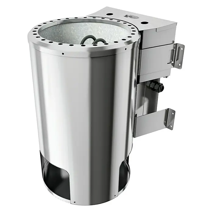 Karibu Saunaofen - 3,6 kW, Mit externer Steuerung - Diagonale Ansicht