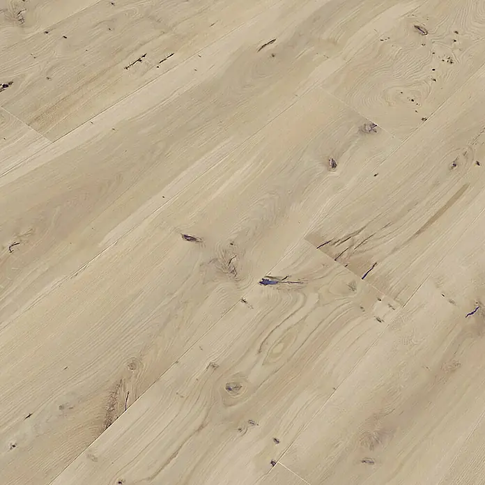 Fertigparkett Eiche Helgoland - 2.130 x 190 x 14,2 mm, Landhausdiele - Linke Seitenansicht