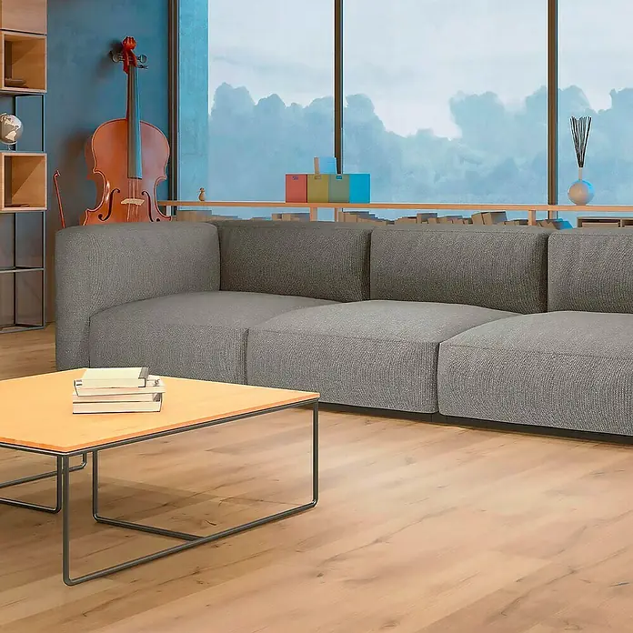 Fertigparkett Eiche Sylt - 2.130 x 190 x 14,2 mm, Landhausdiele - Stimmungsaufnahme