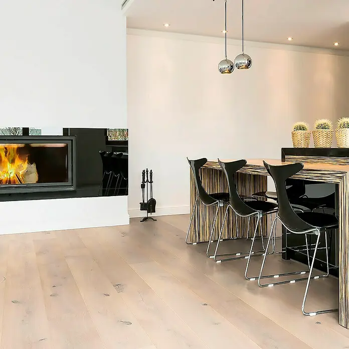 Fertigparkett Eiche Hiddensee - 2.130 x 190 x 14,2 mm, Landhausdiele - Stimmungsaufnahme