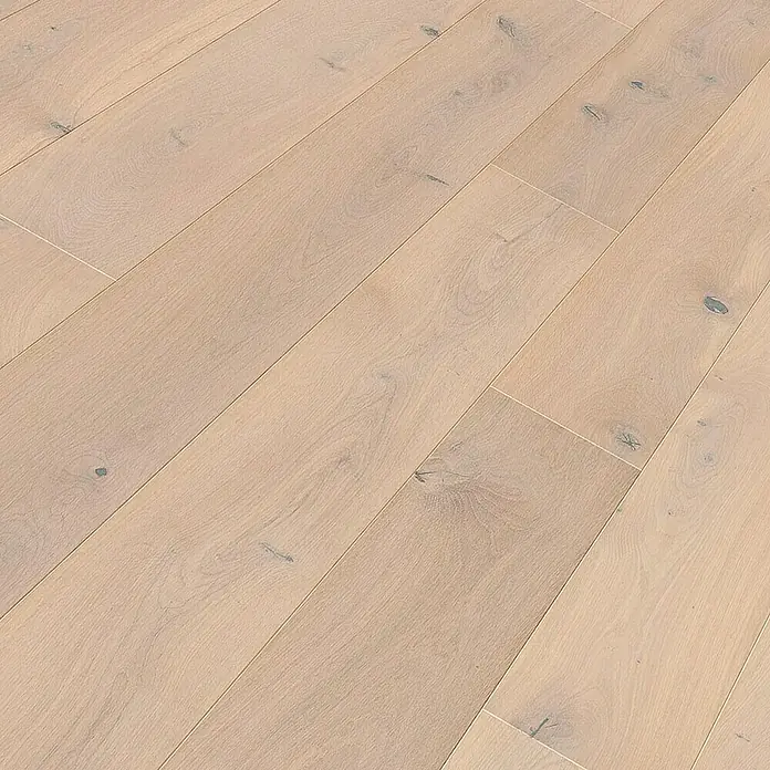 Fertigparkett Eiche Hiddensee - 2.130 x 190 x 14,2 mm, Landhausdiele - Linke Seitenansicht