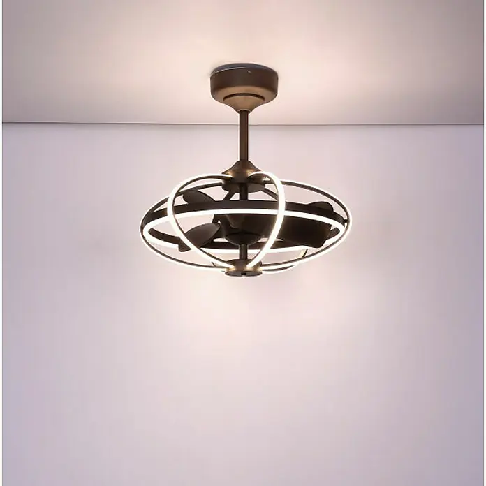 Globo Stropni ventilator Simona - Promjer: 64 cm, Coffee, 50 W - Živopisni prikaz