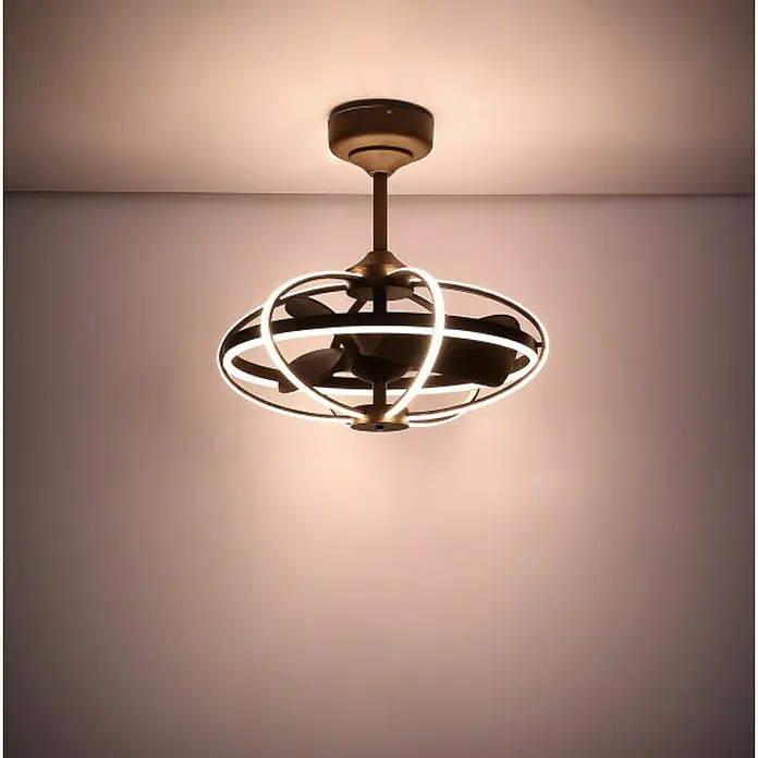 Globo Stropni ventilator Simona - Promjer: 64 cm, Coffee, 50 W - Živopisni prikaz