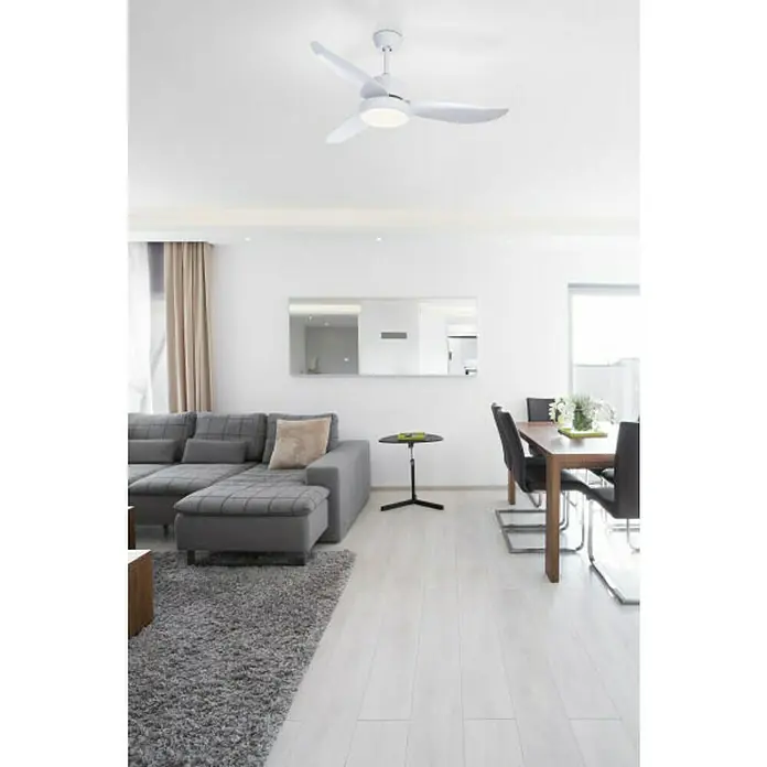 Globo Deckenventilator Ramona - Durchmesser: 114 cm, Weiß, 18 W - Stimmungsaufnahme