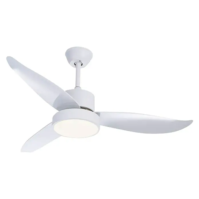 Globo Deckenventilator Ramona - Durchmesser: 114 cm, Weiß, 18 W - Diagonale Ansicht