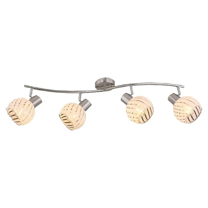 Globo Deckenstrahler Willy - 160 W, L x B x H: 80 x 19 x 19 cm, E27 - Vorderansicht