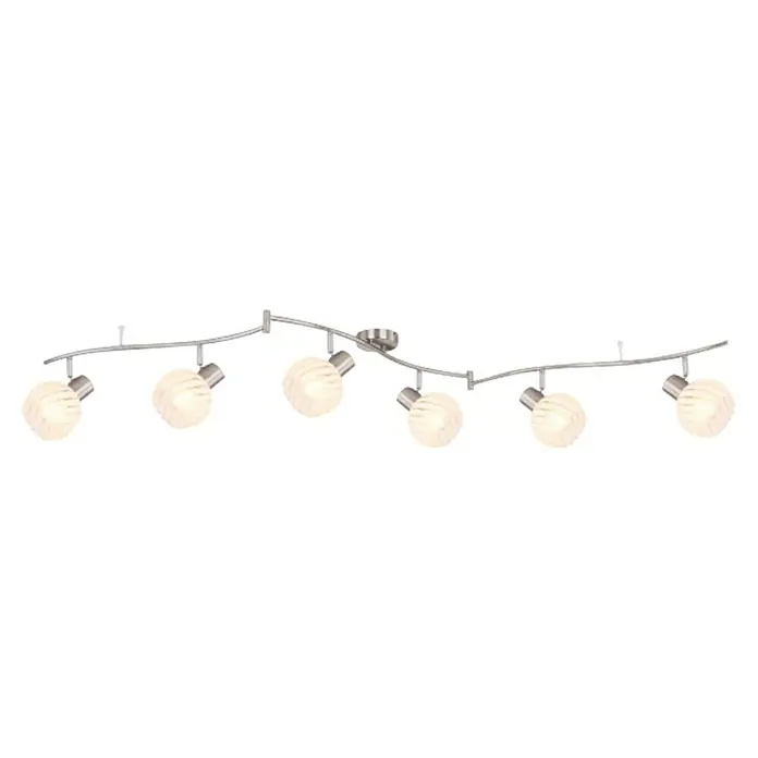 Globo Deckenstrahler Willy - 240 W, L x B x H: 180 x 26 x 20 cm, E27 - Vorderansicht