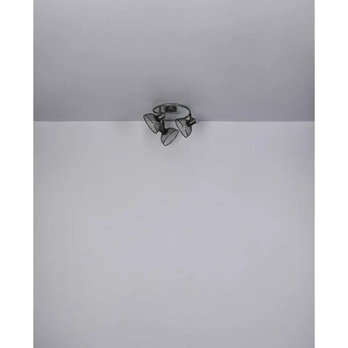 Globo Deckenstrahler Moniga - 40 W, L x B x H: 30 x 30 x 20,6 cm, Chrom, E27, 3 Stk. - Stimmungsaufnahme