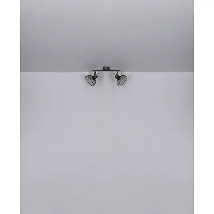 Globo Deckenstrahler Moniga - 40 W, L x B x H: 46,5 x 16 x 20,6 cm, Chrom, E27, 2 Stk. - Stimmungsaufnahme