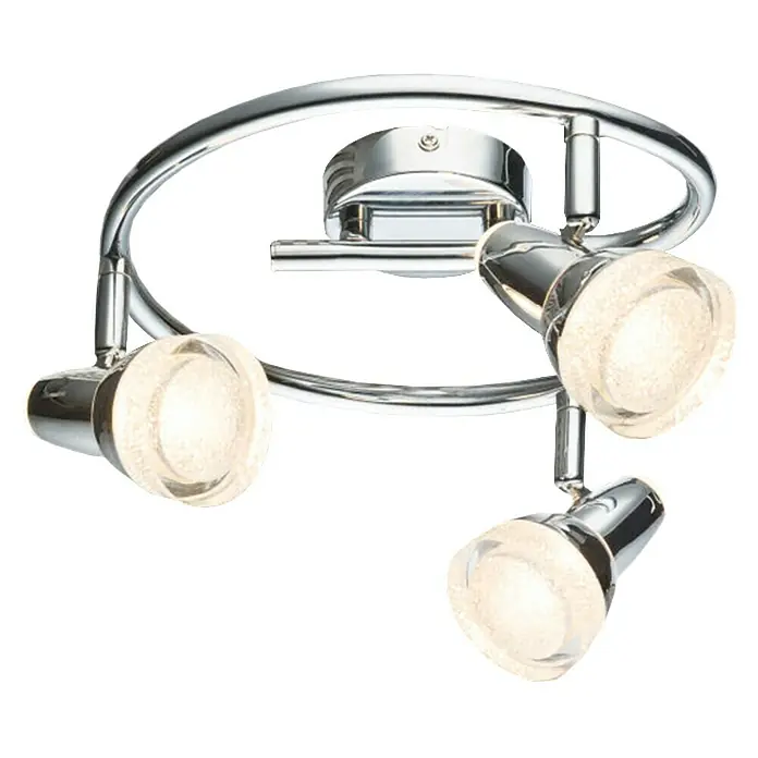 Globo LED-Deckenstrahler Alaska - 12 W, Warmweiß - Vorderansicht