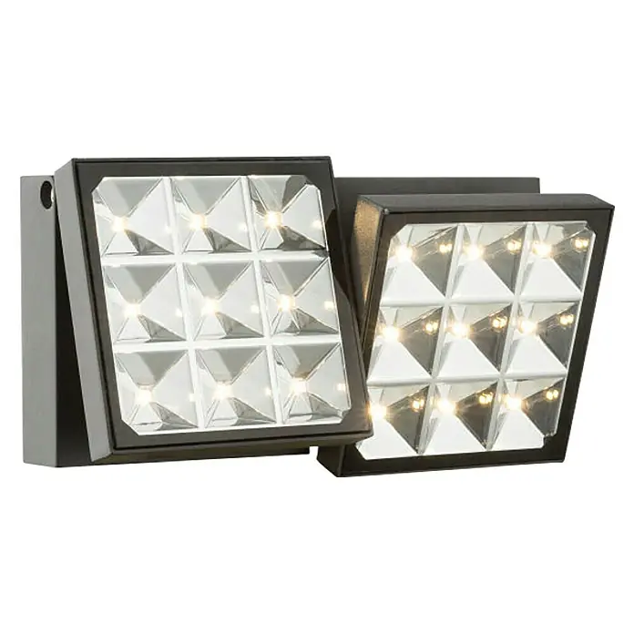 Globo LED-Außenleuchte Bolton - IP44, 18 Stk. - Diagonale Ansicht