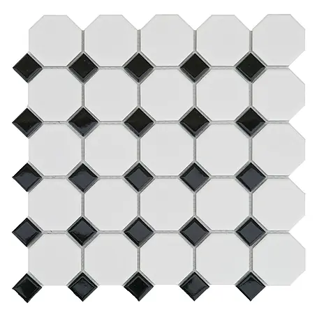 Baldosa de mosaico Octógono