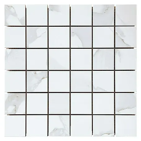 Baldosa de mosaico Calacatta
