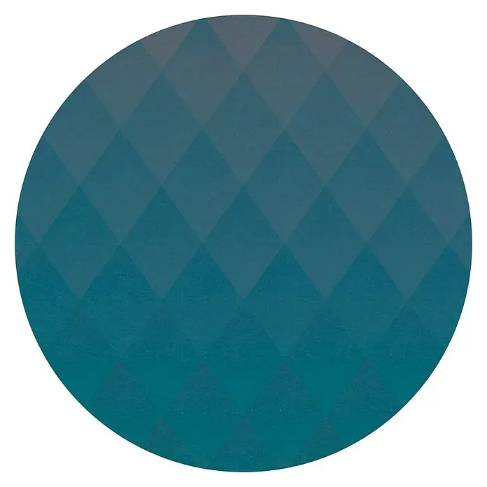 Komar Dots Fototapete rund Lucy with Diamonds - 125 cm, Selbstklebend - Draufsicht