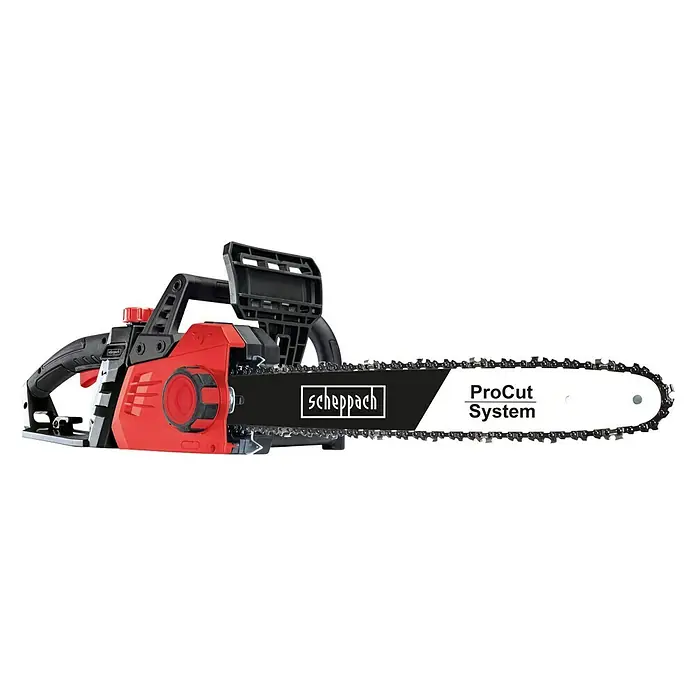 Scheppach Elektro-Kettensäge CSE2600 - 2.400 W, Schnittlänge: 44 cm - Rechte Seitenansicht