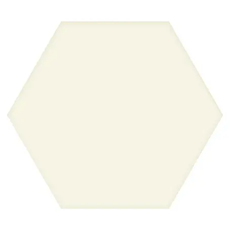 Feinsteinzeugfliese Hexagon Basic Cotton